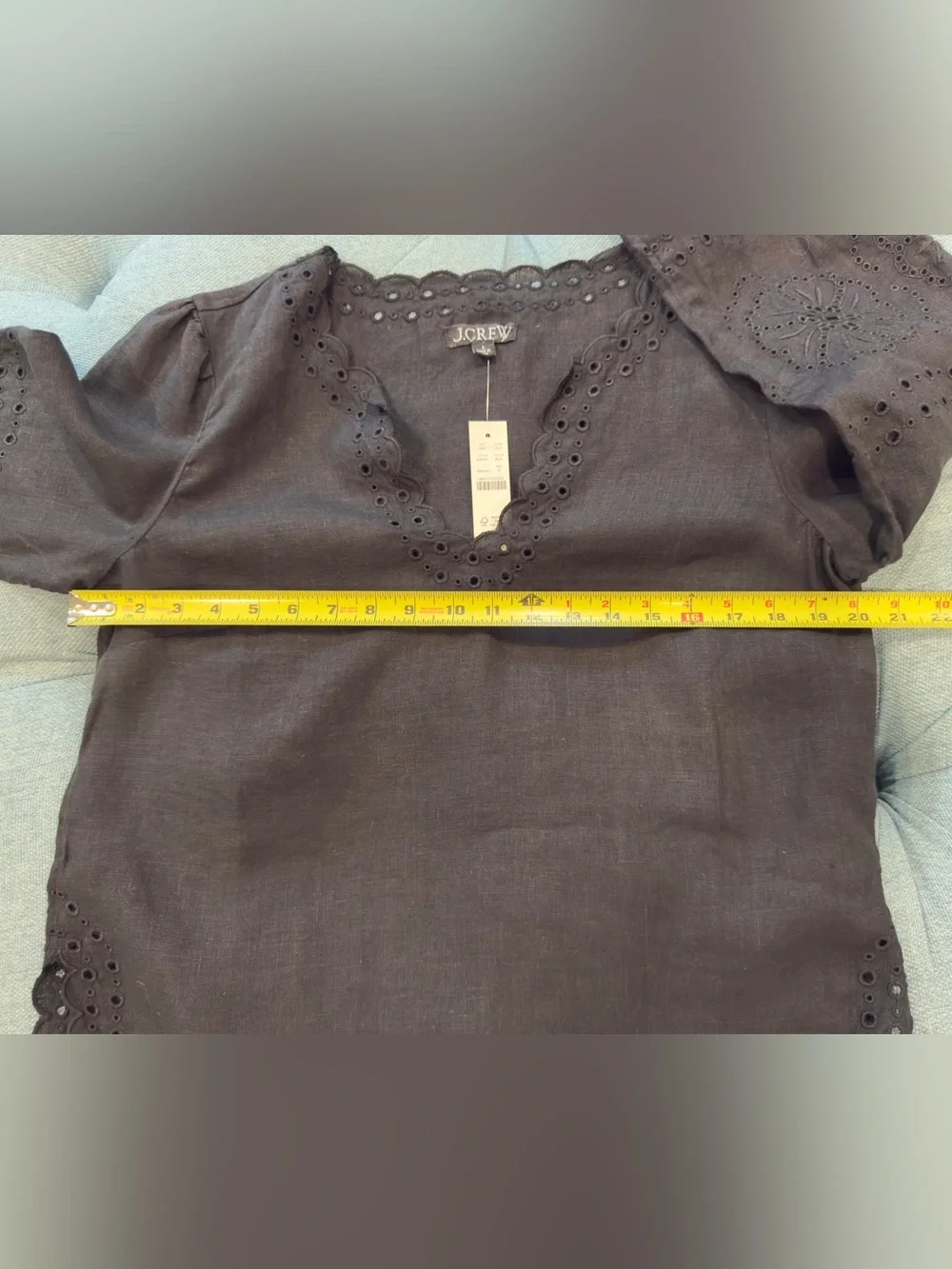 J. Crew Linen Top
